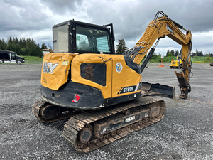 Excavadora de cadenas SY80U 2021 en venta, máquina de tamaño mediano lista para exportación y trabajo en obra. - Product Image 6