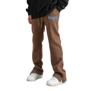 Pantalon de jogging d'hiver pour homme, style moto, confortable, coupe régulière, en molleton, écologique, idéal pour le sport et les loisirs - Product Image 2