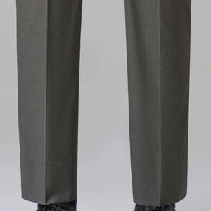 Pantalon habillé décontracté pour homme, texture lisse, style professionnel moderne et décontracté, idéal pour le bureau et les occasions formelles. - Product Image 3