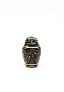 New And Trending Design Artistic Engraved Aluminum Cremation Urn For Expressing Deep Love Through Meaningful <b>Memorial</b> Details - Product Image 3