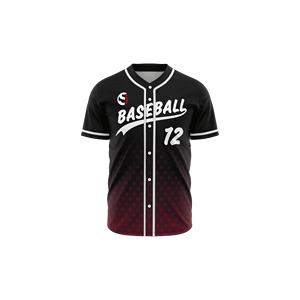 Camiseta de Béisbol Unisex Personalizada, Transpirable, de Alta Calidad, 100% Poliéster, Antibacteriana, Sublimada, Camisetas Deportivas para Hombre - Product Image 1