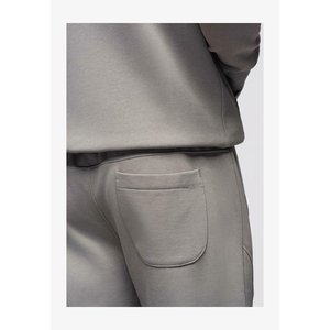 Conjunto Deportivo para Hombre, Sudadera con Cremallera, Pantalones Deportivos, Algodón y Poliéster, 490 GSM, Grueso, para Invierno, Gimnasio, Marca Privada OEM, Fábrica - Product Image 6