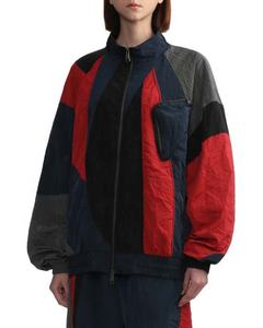 Chaqueta cortavientos de nailon de bloque de Color informal para exteriores de alta calidad chaqueta a prueba de viento transpirable de Color de retazos de calle de talla grande - Product Image 5