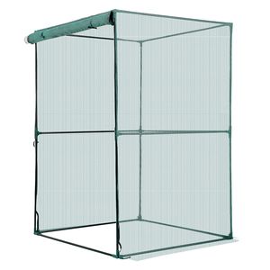 Jaula Protectora para Plantas de 3.9 x 3.9 x 5.9 pies, Resistente al Viento, con Puerta con Cierre, Fácil de Instalar, Malla Protectora para Jardín Exterior - Product Image 2