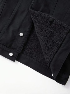 Custom Style Men Denim Jackets High quality Men Denim Jackets new arrival Men Denim Jackets Fiber Woven Zipper Closure - Product Image 5
