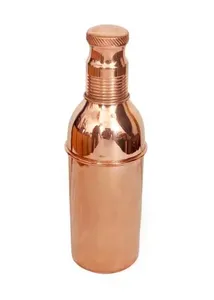 Good Quality <b>Copper</b> <b>Bottle</b> with Strong Build and Secure Lid for Safe Storage of <b>Drinking</b> Water Anytime Anywhere - Product Image 6