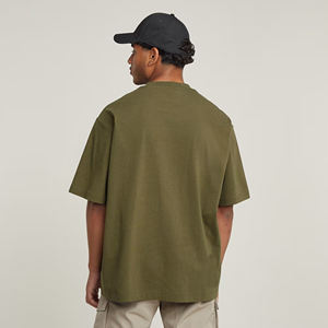 เสื้อยืดผู้ชายไซส์ใหญ่คุณภาพสูง 230 กรัม สำหรับฤดูร้อน ผ้าฝ้าย 100% รับสั่งทำ เสื้อผ้าโอเวอร์ไซส์ เสื้อผ้าฤดูร้อน - Product Image 4