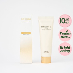 [Skincoding] Tone Up Cream Facial Moisturizer Hydrating Brightening Formula <b>Glowing</b> Skin Makeup <b>Primer</b> - Product Image 2