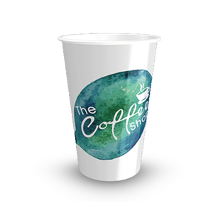 Custom Printed 16oz Single Wall Paper Cup Disposable with PE Coating for Takeaway