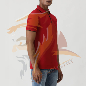 เสื้อโปโลผู้ชายลำลองขายดี พิมพ์โลโก้ตามสั่ง สีพื้น ระบายอากาศ แห้งเร็ว - Product Image 4