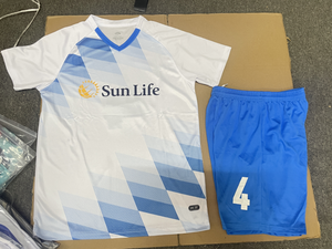 Wholesale High Quality Breathable Short Sleeve Soccer Jersey Black Men's Custom Logo T-Shirt - Product Image 3