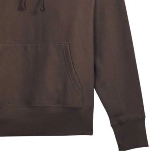 Men's Solid <b>Brown</b> Hooded Sweatshirt Regular Fit <b>Fleece</b> Cotton Casual Pullover with Front Pocket Autumn Wear Use for sale - Product Image 5