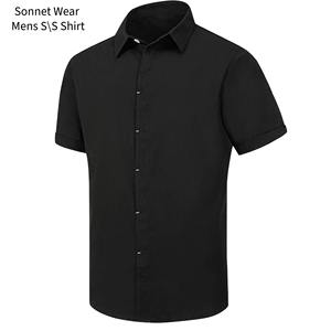 Chemises en lin pour hommes, manches courtes, décontractées, boutonnées - Product Image 5