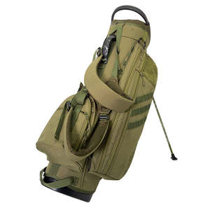 Sac de golf léger en polyester OEM ODM pour le dimanche, sac de transport vert personnalisé avec logo brodé pour hommes et femmes - Product Image 1