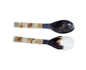 Juego de Cucharas para Servir de Cuerno de Búfalo, Juego de Cubiertos para Cocina, Fabricante de Cucharas de la India - Product Image 4