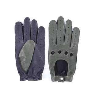 Gants de conduite en cuir de daim de qualité supérieure, gants en cuir tendance pour la conduite automobile, les sports et les activités de plein air, produits de conduite - Product Image 1