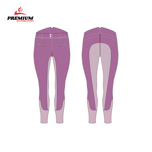 Jodhpurs d'équitation personnalisés de qualité supérieure pour hommes et femmes, leggings et collants d'équitation - Product Image 1