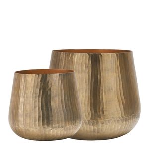 Nouvel ensemble de deux vases à fleurs au design moderne, faits à la main, au design simple, pour la décoration de la maison et des hôtels. - Product Image 3
