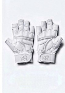 Gants d'entraînement KL4 en PU à demi-doigts, durables, rembourrés, avec sangle de poignet réglable, pour la boxe, toutes saisons - Product Image 4