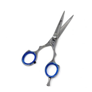 Ciseaux de coiffure professionnels en acier inoxydable 6CR13, lame tranchante, pour droitiers, manche long en fibre de verre renforcée de plastique - Product Image 1
