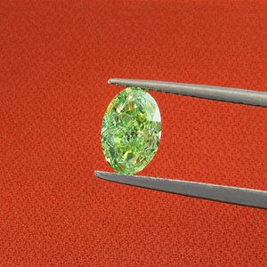 Diamant synthétique CVD cultivé en laboratoire 3.0CT F VS1-VS2 Clarity, certifié IGI, couleur vive fantaisie, taille ovale, rempli - Product Image 4