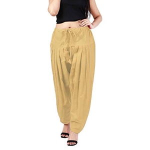 Ensemble Salwar Semi-Patiala Traditionnel en Coton Respirant Écologique pour Femme avec Dupatta en Dentelle Vintage – Idéal pour l'Été, les Fêtes et Tenues Décontractées (ODM) - Product Image 4