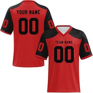 Proveedor Mayorista de Camisetas Deportivas de Fútbol Americano, Malla de Poliéster, Impresión Digital, Uniforme de Equipo, Ropa Deportiva Profesional, Ajuste Premium - Product Image 2