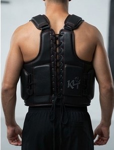 Protector de Pecho Unisex KLTW INT'L para Adultos, Muay Thai, Taekwondo, Entrenamiento, Logotipo Personalizado, Cuero PU, PC/PVC, Alta Elasticidad, Transpirable - Product Image 2