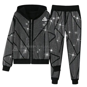Best-seller Logo professionnel Haute qualité Prix abordable Sublimation Créez votre idée Survêtements pour femmes - Product Image 1