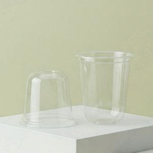 Disposable Takeaway PP PET <b>Plastic</b> <b>Cups</b> 16 20 22oz Clear Bubble Tea Ice <b>Plastic</b> Coffee <b>Cup</b> with Lid - Product Image 1