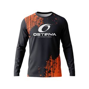 Maillot de football personnalisé en mesh imprimé par sublimation, style streetwear, maillot de football OEM, maillot de football ample pour homme - Product Image 1