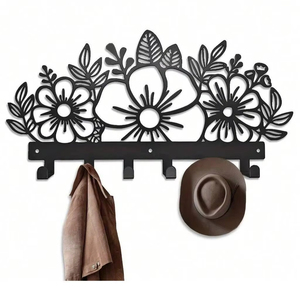 Porte-Porte-Manteau Métallique de Qualité Supérieure – Organisateur Durable et Élégant pour Rangement Suspendu – Accessoire Domestique Pratique - Product Image 1