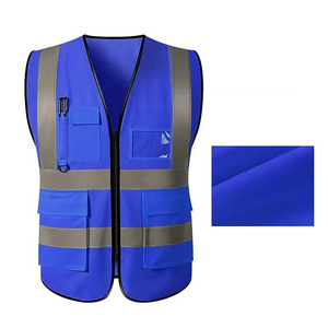 Veste de travail de sécurité pour hommes, personnalisable, de haute qualité, imperméable, réversible, à séchage rapide, respirante, col montant, vente en gros - Product Image 3