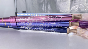 Bastón plegable de aleación de aluminio de cinco secciones personalizado con punta antideslizante de altura ajustable Capacidad de carga de 110kg y opciones de color - Product Image 6