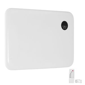 Stufa Elettrica a Pannello a Infrarossi da 1500W con Telecomando Touch, Portatile e Montabile a Parete, Spina USA - Product Image 1