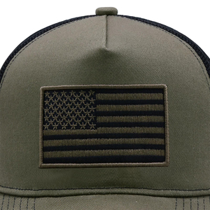 Casquette de camionneur de qualité supérieure, 5 panneaux, en maille, avec impression en relief, décontractée, pour le voyage, à fermeture snapback, unisexe, réglable, avec service OEM - Product Image 5