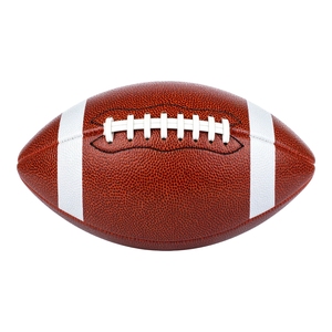 Ballon de football américain durable avec logo personnalisable, fournisseur, usine d'exportation mondiale, fabricant, équipement sportif pour usage extérieur - Product Image 2
