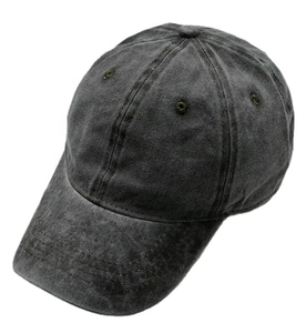 Gorras de Béisbol de Alta Calidad, MOQ Bajo, OEM, 100% Algodón, Cómodas, Estilo Vintage, Color Negro, para Hombre, al por Mayor, con Logotipo de Chenille - Product Image 3