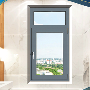 Aluminum Big Glass Panel Hurricane Energy Efficient Triple Glaze Double Layer Inward and Outward Slingding <b>Window</b> and Doors - Product Image 6