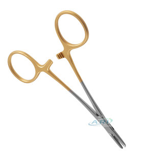 Portaagujas Quirúrgico de Acero Inoxidable de Precisión, Herramienta Médica con Bloqueo - Product Image 4