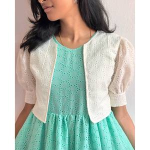 HAUT DE TRAVAIL DOUBLÉ EN SOIE HAKOBA À LA MODE AVEC CIEL KOTI - Product Image 3