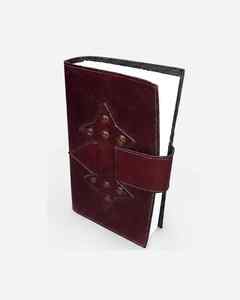 Leather Journal Notebook with Star Stud Design | Refillable Writing Diary Embossed Leather Journal for Writing & Sketching - Product Image 4