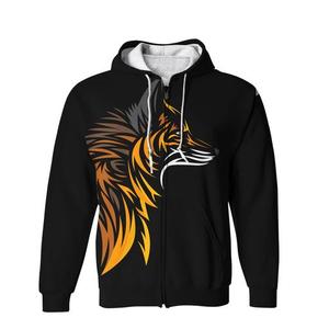 Sudadera con Capucha Personalizada para Hombre, Estampado Geométrico, Sudadera con Estampado por Sublimación, Ropa Urbana de Otoño, Tejido de Poliéster - Product Image 6