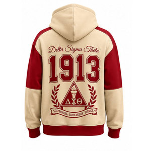 Sudadera con Capucha Personalizada con Letras Griegas para Mujer, Sudadera Holgada para Hermandades Universitarias, Ropa Deportiva Universitaria al por Mayor - Product Image 6
