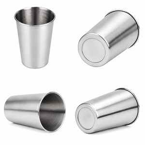 Vaso de metal irrompible con forma de huevo, de acero inoxidable pulido a espejo, para agua, zumo, bar, venta al por mayor - Product Image 6
