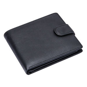 Portefeuille en cuir pour homme de style vintage, matériau souple et durable, classique à double pli pour un usage décontracté, en voyage et au quotidien - Product Image 2