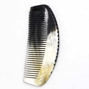 Peigne en corne de buffle 100% - Dents fines - Meilleure qualité - Multicolore - Fabriqué à la main - Pour usage domestique - Peigne en corne - Product Image 4