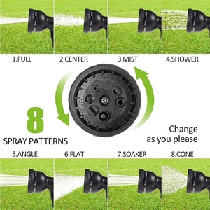 Tuyau d'eau de pelouse de serpent magique flexible extensible de pulvérisation réglable portable de jardinage - Product Image 4