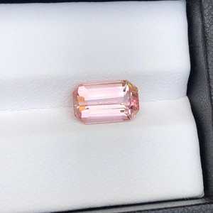 Pink Topaz Gemstone Octagon Cut Collector Natural Loose Fine Quality Rare Certified Pink Crystal <b>Gem</b> for Jewelry Making - Product Image 1