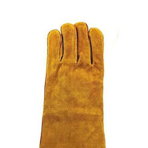 Guantes de Soldadura Personalizados de Cuero Genuino Resistentes al Calor y a los Cortes, Ajuste Cómodo, Fabricante OEM/ODM - Product Image 3